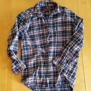 Men's flannel moose creek button down